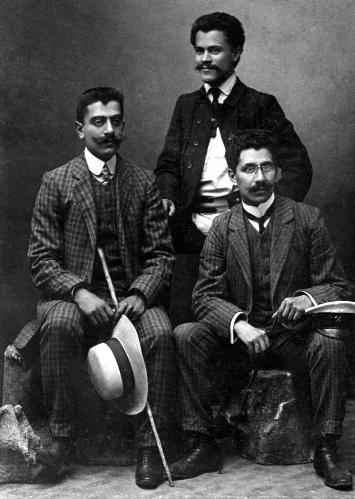 Григорий, Илья и Матвей Гинзбурги, 1911 год, г. Киев