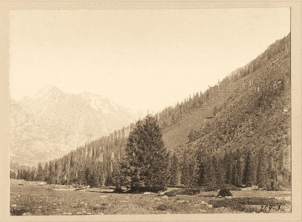 Семиреченская область. Долина реки Коры, 1870 - 1889, Российская империя, Семиреченская область, Копальский уезд