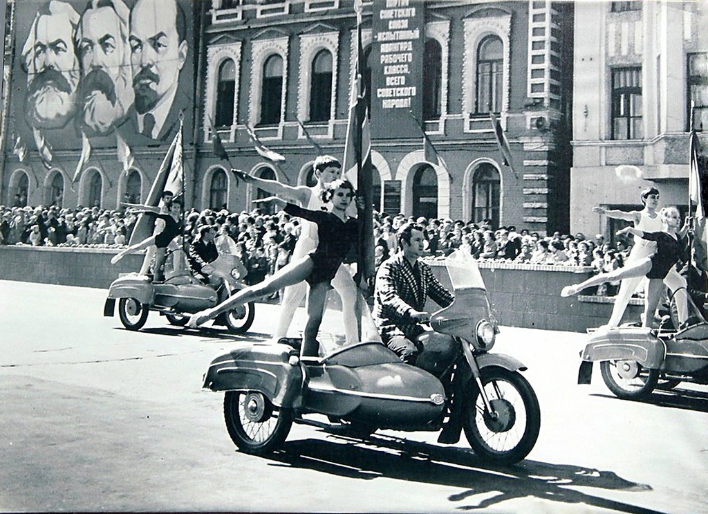 Первомайская демонстрация, 1970 - 1975, Московская обл., г. Коломна