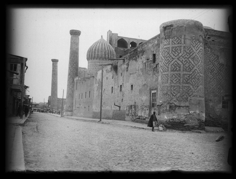 Регистан. Медресе Шердор, 1926 - 1935, Узбекская ССР, г. Самарканд