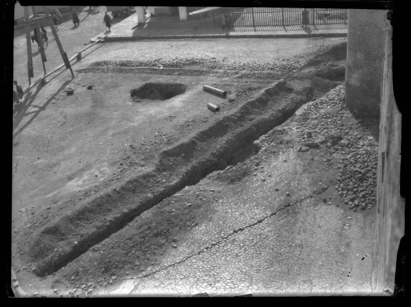 Фото \"Вид на площадку с траншеей\", 1926 - 1935, Узбекская ССР, г ...