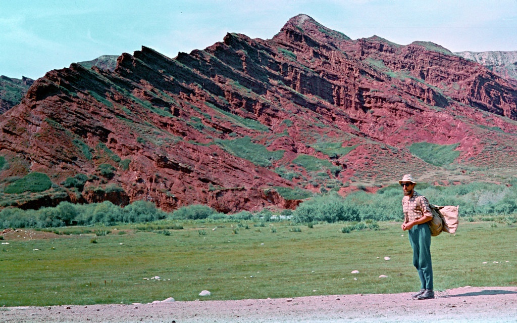 Петр Второв, 1970 год, Киргизская ССР. Ущелье Чон-Кызыл-Суу.