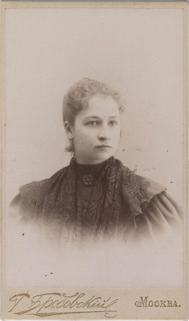 Портрет Е. Нечаевой, 1896 год, г. Москва