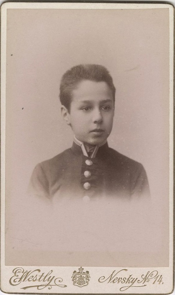 Портрет гимназиста, 1899 год, г. Санкт-Петербург