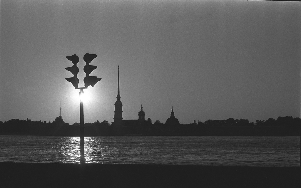 Ленинград. Белые ночи, 1950-е, г. Ленинград. Сейчас Санкт-Петербург.