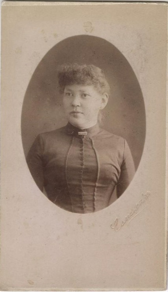 Портрет молодой женщины, 1884 - 1892, г. Санкт-Петербург