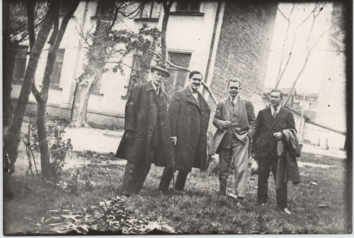 Михаил Булгаков, Владимир Долгорукий, Сергей Топленинов, Петр Васильев, 1920-е, г. Москва