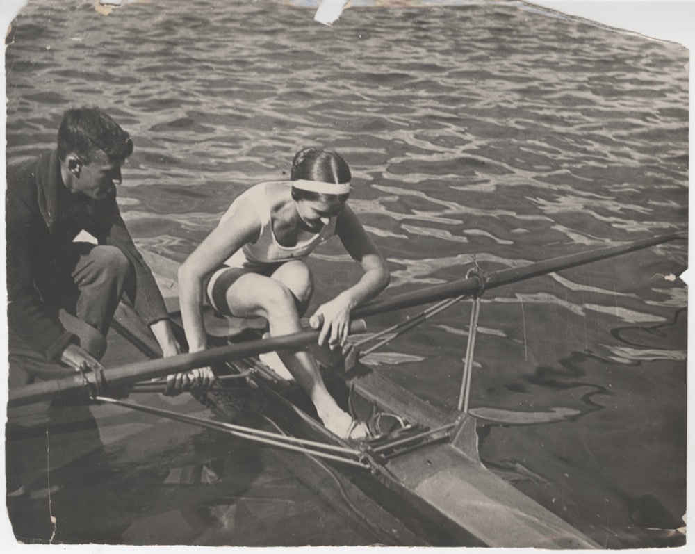 ЦПКиО имени Горького, байдарочница, 1935 год, г. Москва