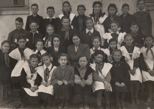Ученики 9 класса, 1 сентября 1954 - 1 сентября 1956, г. Калининград