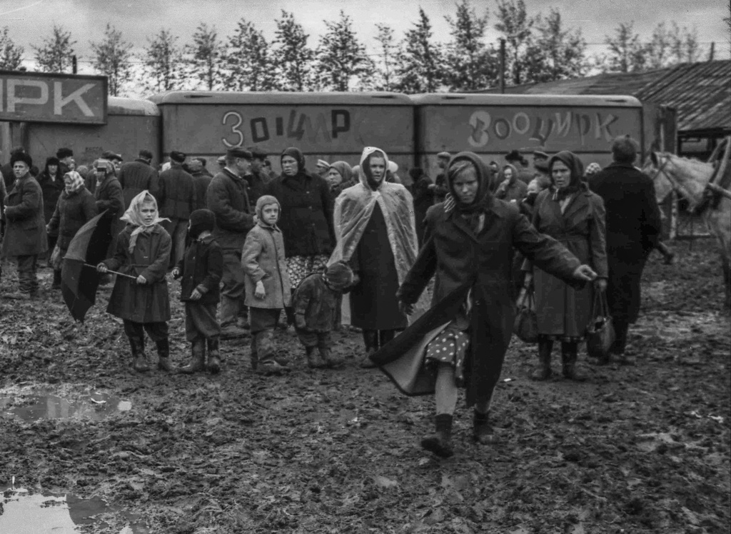 Посещение передвижного зооцирка в Бузулуке, 22 сентября 1963, Оренбургская обл., г. Бузулук