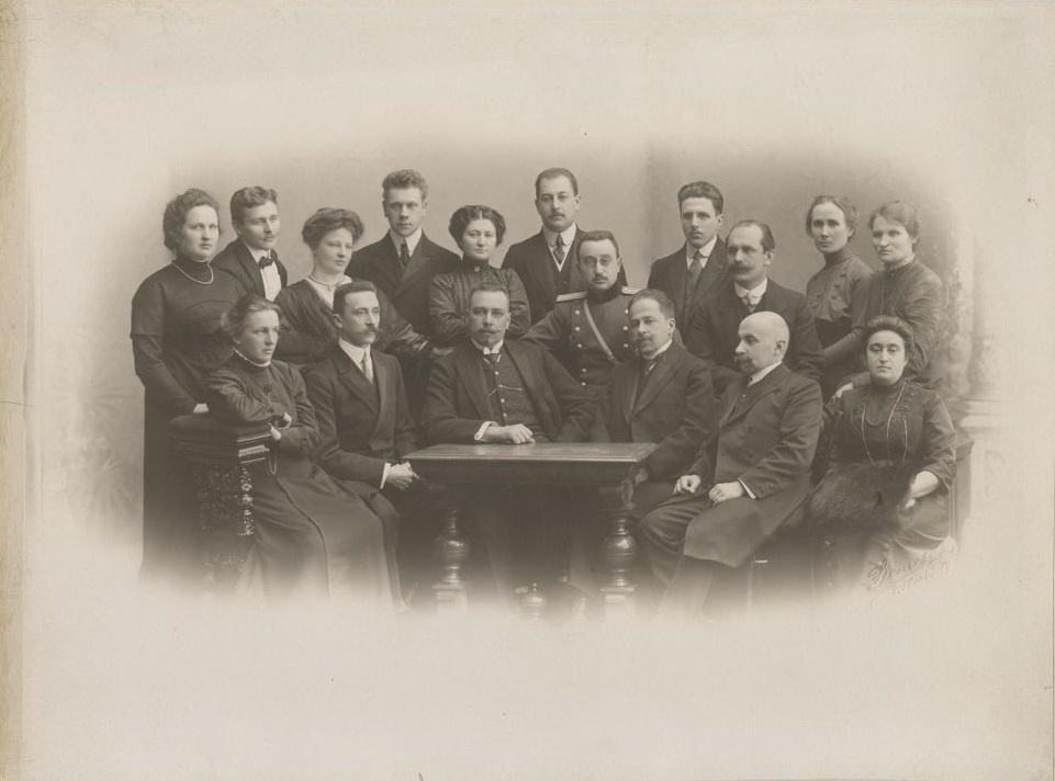 Преподаватели и сотрудники военно-медицинской академии, 1900-е, г. Санкт-Петербург