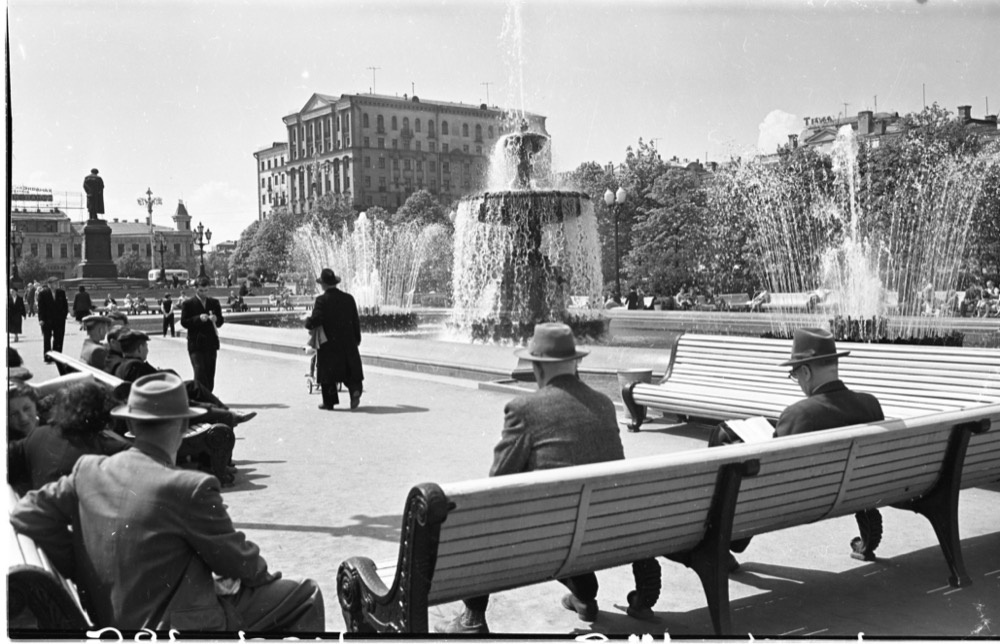 Фото "Площадь Пушкина", 1965 год, г. Москва - История России в фотографиях