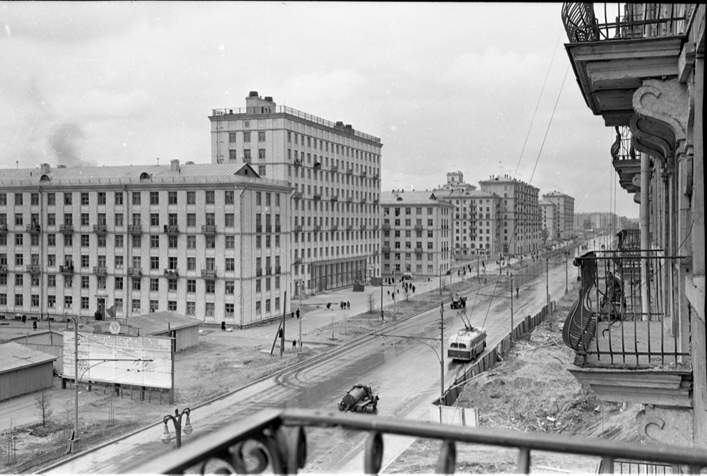 Фото "Хорошевское шоссе", 1965 год, г. Москва - История России в ...