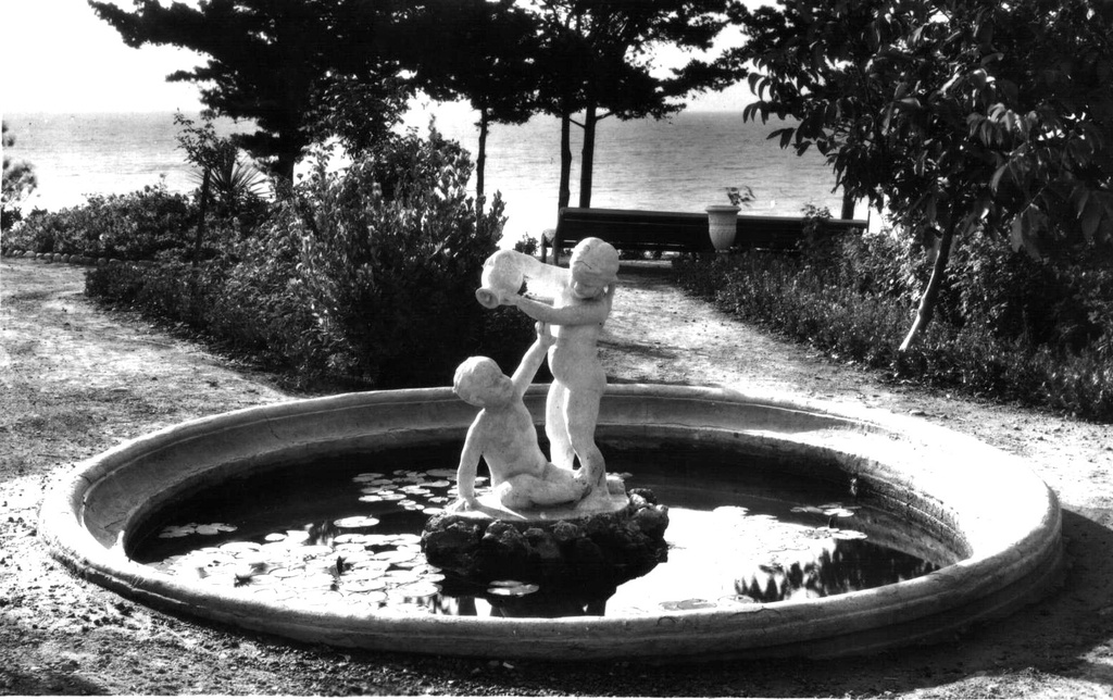 Приморский парк в Ялте, 1954 год, Крымская обл., г. Ялта