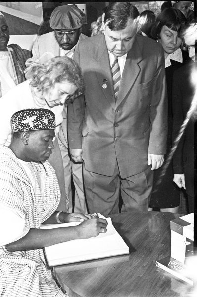 Фото "Прием в Госплане СССР первого президента и главы правительства ...