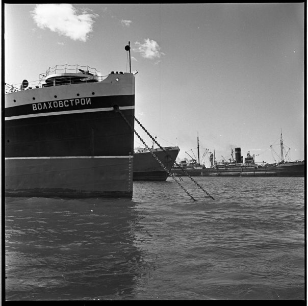 Порт Владивостока, 1960 год, Приморский край, г. Владивосток