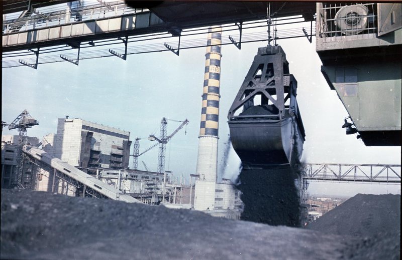 Черепетская ГРЭС, 1963 год, Тульская обл., г. Суворов