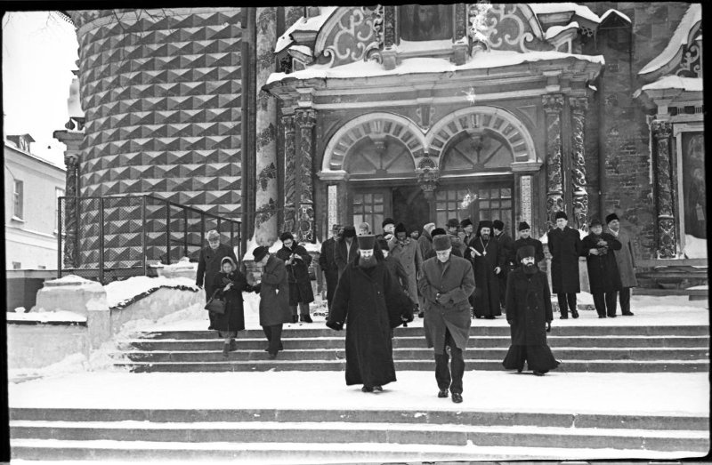 Фото "Участники сессии Всемирного Совета церквей в Троице-Сергиевой ...