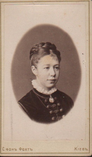 Елена Дмитриевна Поленова, 1874 год, г. Киев