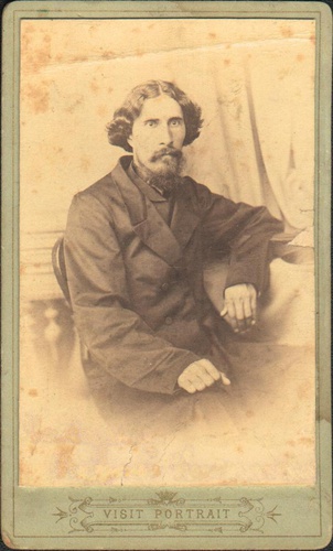 Портрет Василия Бахарева, 1870 - 1880, г. Пермь