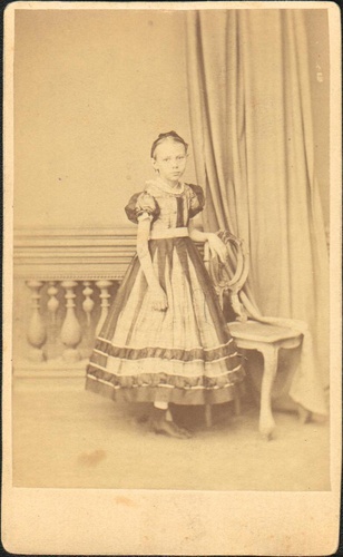 Портрет девочки, 1870 - 1880