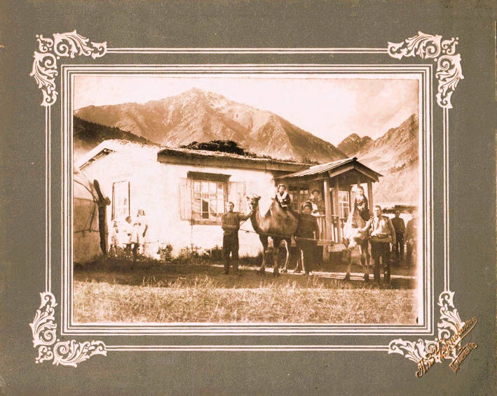 Пограничная застава близ Джаркента, 1890 - 1909, Семиреченская обл., у. Джаркентский