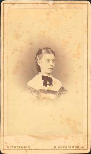 Портрет девушки, 1870 - 1880, г. Санкт-Петербург