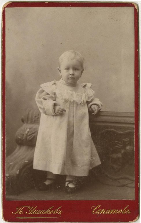Портрет Оли Малышевой, 1880-е, г. Саратов