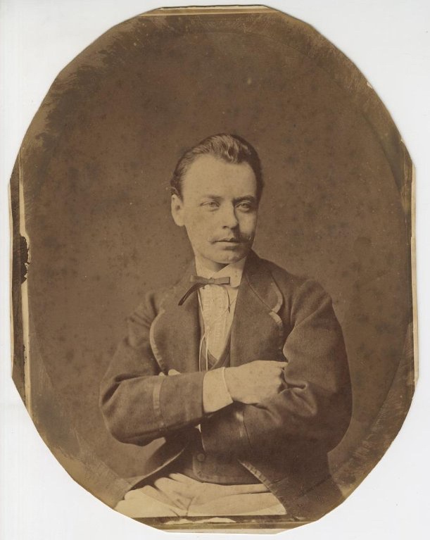 Мужской портрет, 1870-е