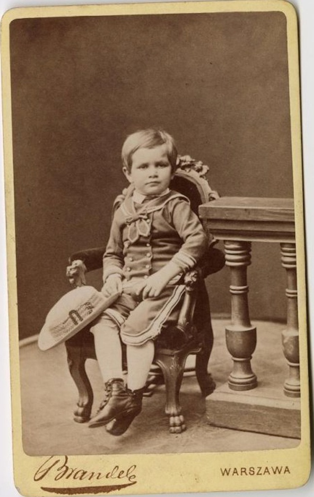 Детский портрет, 1880-е, Царство Польское, г. Варшава