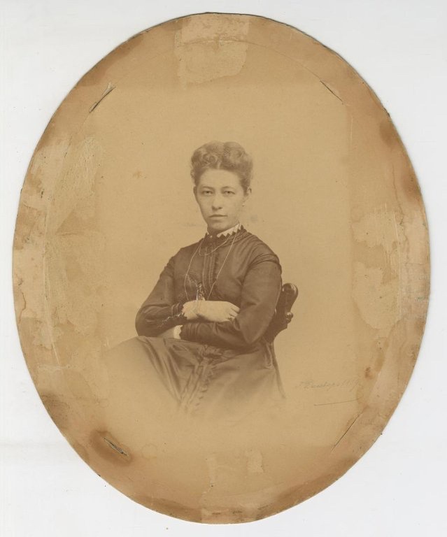 Портрет дамы, 1869 год, г. Санкт-Петербург