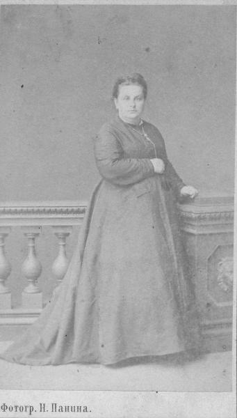 Женский портрет, 1870 - 1880, г. Москва. 