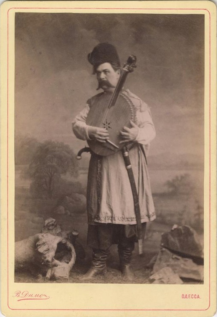 Портрет Марка Кропивницкого в театральной роли, 1883 - 1888, Херсонская губ., г. Одесса