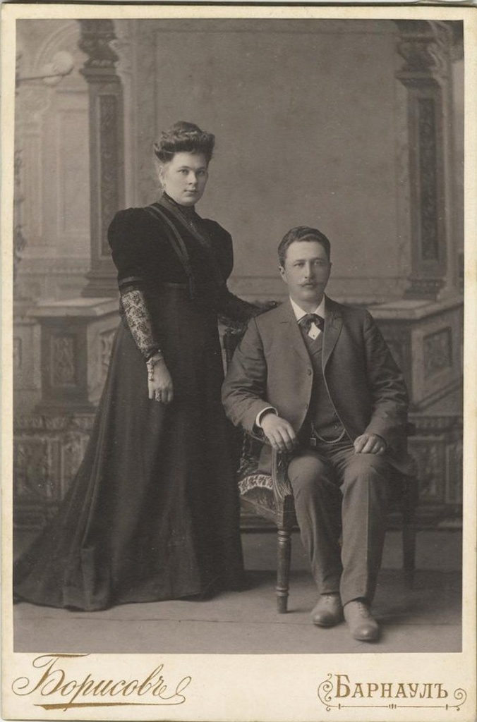 Семейный портрет, 1908 год, Томская губ., г. Барнаул