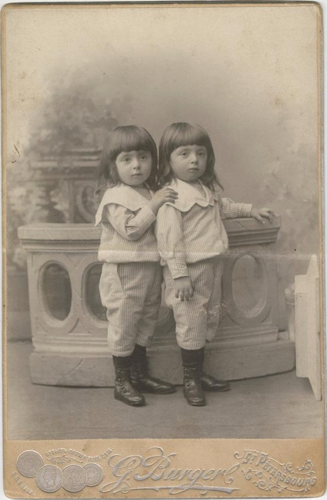 Портрет мальчиков Бориса и Глеба, 21 ноября 1901, г. Санкт-Петербург