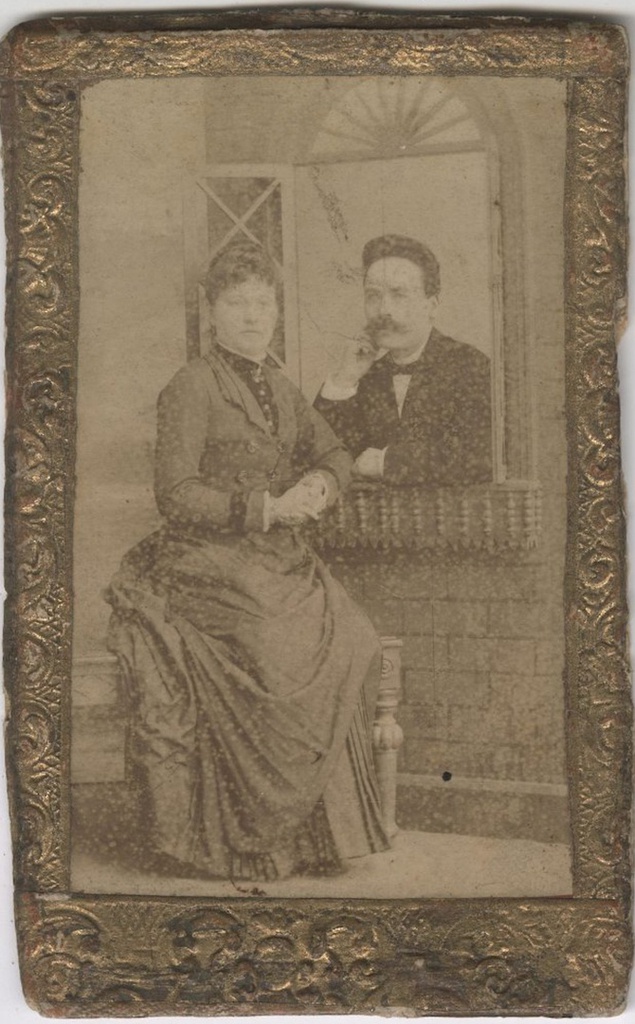 Портрет мужчины и женщины, 1880-е