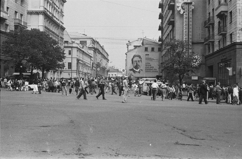 Фото "Августовский путч", 19 - 22 августа 1991, г. Москва - История ...