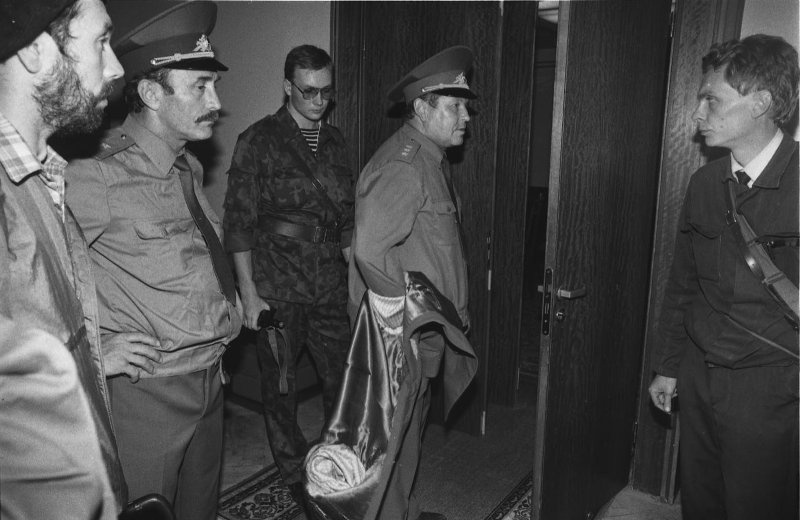 Фото "Августовский путч", 19 - 22 августа 1991, г. Москва - История ...