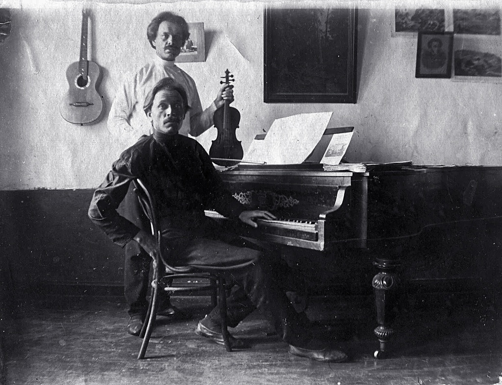 Братья Быковы из Омска, 1910 - 1915, г. Омск