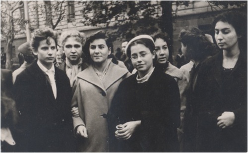 Студентки Тбилисского государственного университета, 2 марта 1959, Грузинская ССР, г. Тбилиси