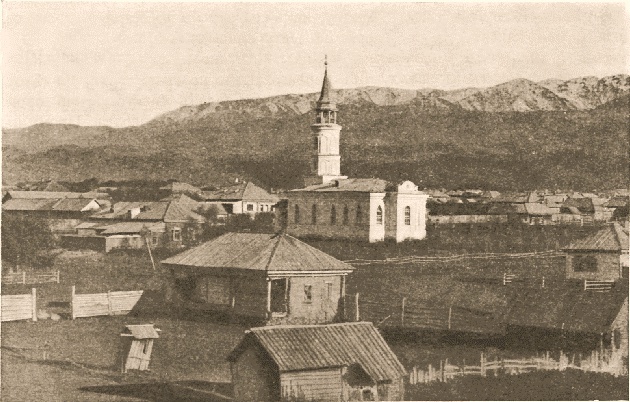 Татарская городская мечеть, 1914 год, Семиреченская обл., Лепсинский у., г. Лепсинск