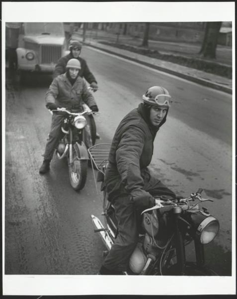 Мотоциклисты, 1972 год, Литовская ССР, г. Вильнюс