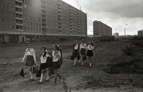 Ташкентская улица. В школу, 1968 - 1971, г. Москва