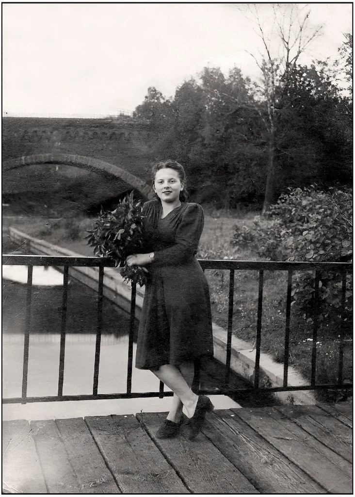 Улица Дмитрия Донского. Акведук, 1955 - 1960, Калининградскаяобл., г. Калининград. Выставка «Калининград» с этой фотографией.