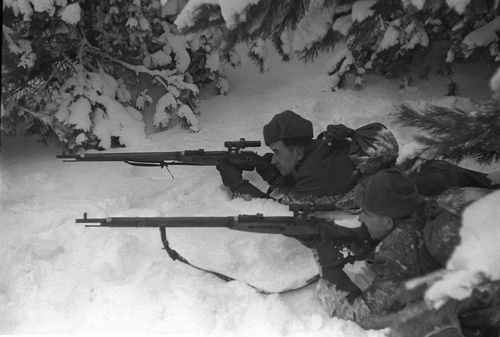 В наступление. Снайперы, 1941 - 1945