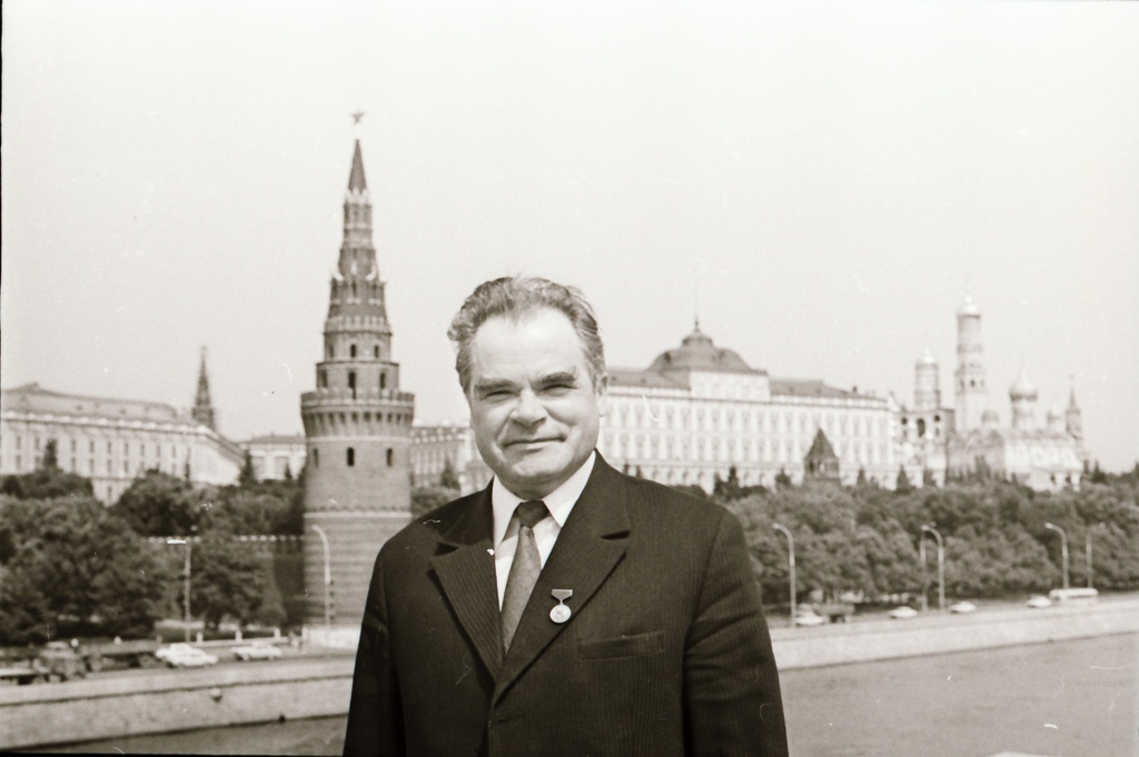 Писатель Николай Горбачев, 16 июня 1975, г. Москва