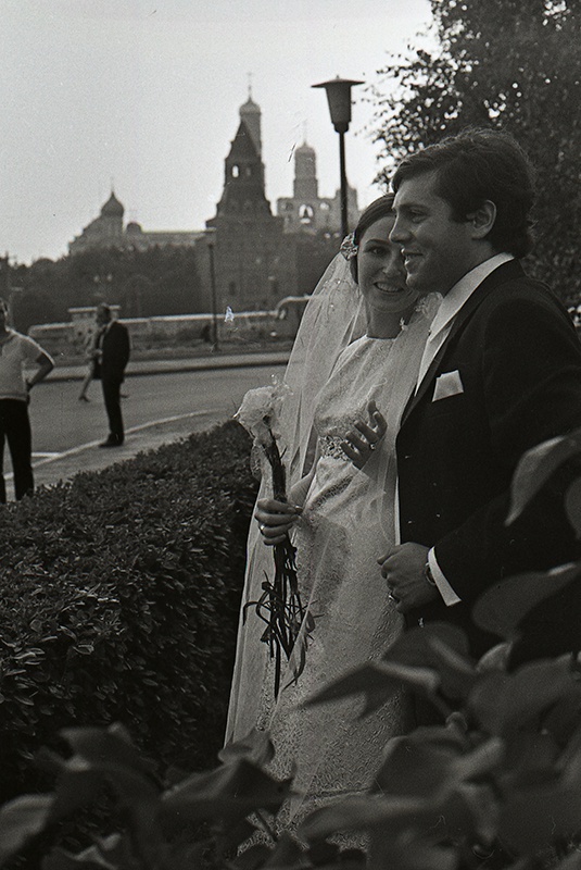 Свадьба, 1970 - 1975, г. Москва. Из серии « Близнецы».