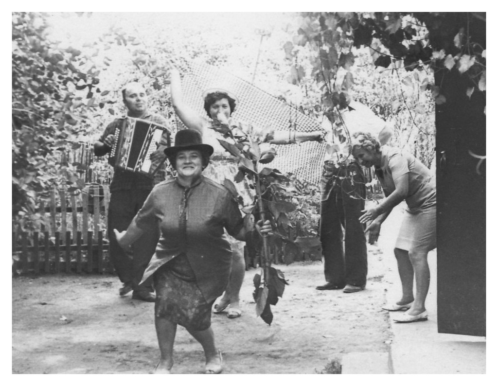«А у нас гуляночка», 1 июля 1968, Украинская ССР, Днепропетровская обл.. Выставка «Лето 1960-х» с этой фотографией.