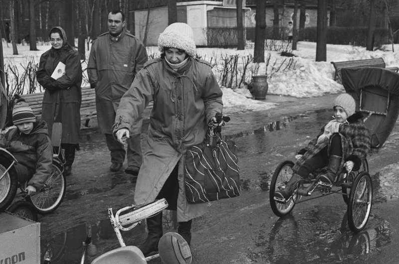 Из серии «Сокольники», март 1991, г. Москва