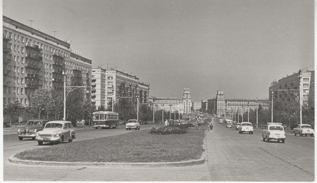 Ленинский проспект, 1960-е, г. Москва